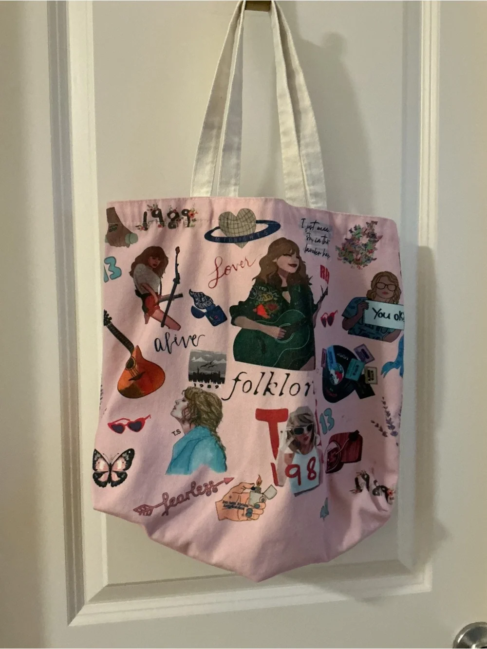 Swiftie Set - Canvas Tote and Makeup Bag Set